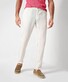 Brax Fabio Uni Lightweight Linen Easy Care Pants White