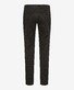 Brax Fabio Wool Look Cotton Blend Minimal Pattern Broek Cement