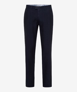 Brax Felix Modern Flat Front Linen Pants Manhattan