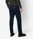 Brax Fred Pleated Smart Denim Jeans Dark Evening Blue