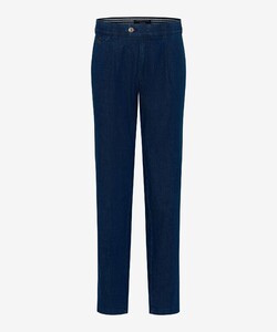 Brax Fred Pleated Smart Denim Jeans Regular Blue