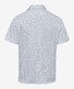 Brax Hardy Fantasy Circle Dot Pattern Fine Jersey Quality Overhemd Crushed Mint