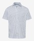 Brax Hardy Fantasy Circle Dot Pattern Fine Jersey Quality Shirt Crushed Mint