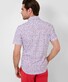 Brax Hardy Fine Jersey Minimal Fantasy Pattern Shirt Coral