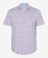 Brax Hardy Fine Jersey Minimal Fantasy Pattern Shirt Coral