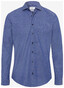 Brax Harold Mini Pattern Shirt Blue