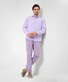 Brax Harold Pure Linen Micro Vichy Check Shirt Rainbow