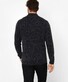 Brax Jake Soft Lambswool Blend Knit Cardigan Cement