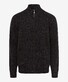 Brax Jake Soft Lambswool Blend Knit Cardigan Cement