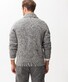 Brax James Cardigan Button Cosy Wool Blend Vest Platinum