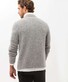 Brax Jayden Button Wool Blend Cardigan Platinum