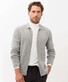 Brax Jayden Button Wool Blend Cardigan Platinum