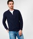 Brax Jayden Cotton Linen Fine Structure Knit Cardigan Universe