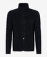 Brax Jeremy Button Collar Perlfang Knit Look Cardigan Cement