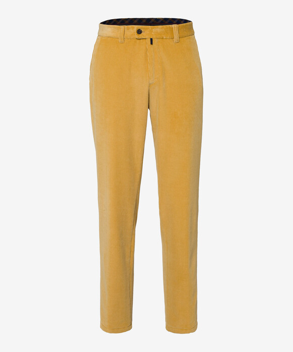 Brax Jim 316 Genua Corduroy Corduroy Trouser Yellow