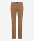 Brax Jim Flat-Front Broken Twill Thermo Concept Broek Beige