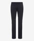 Brax Jim Flat-Front Broken Twill Thermo Concept Broek Navy