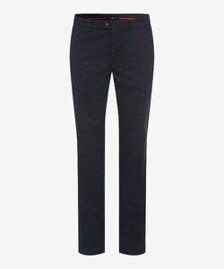 Brax Jim Flat-Front Broken Twill Thermo Concept Broek Navy