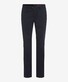 Brax Jim Flat-Front Broken Twill Thermo Concept Broek Navy