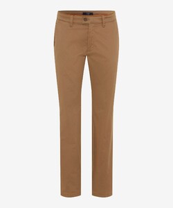 Brax Jim Flat-Front Broken Twill Thermo Concept Pants Beige