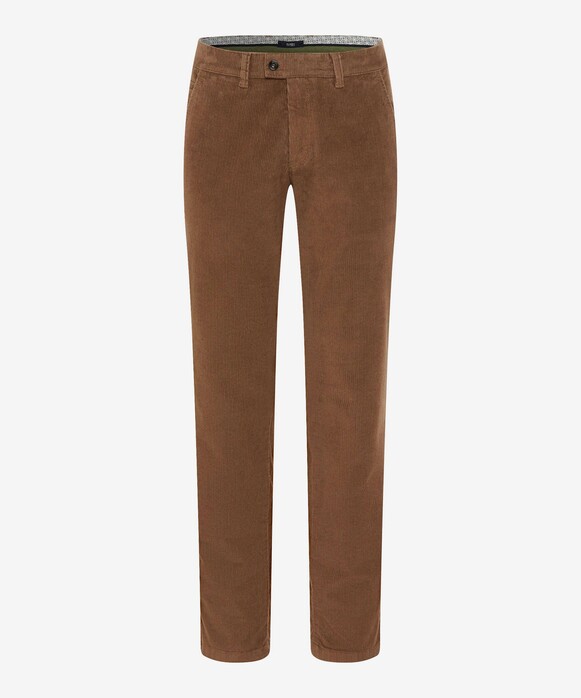 Brax Jim Flat Front Corduroy Corduroy Trouser Beige