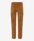 Brax Jim Flat Front Corduroy Corduroy Trouser Curry