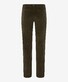 Brax Jim Flat Front Corduroy Corduroy Trouser Khaki