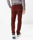 Brax Jim Flat Front Corduroy Corduroy Trouser Merlot