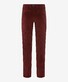 Brax Jim Flat Front Corduroy Corduroy Trouser Merlot