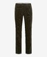 Brax Jim Subtle Flex Highlight Cotton Corduroy Ribbroek Khaki