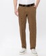 Brax Joe Fine Cotton Structure High Stretch Flex Blue Planet Broek Beige