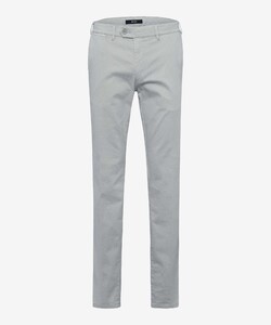 Brax Joe Fine Texture Flat-Front Pants Light Grey