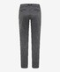 Brax Joe Fine Woven Jersey Flat Front Broek Midden Grijs