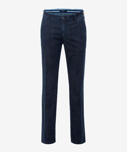 Brax John Flat Front Luxury Denim Jeans Blauw