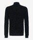 Brax John Knit 2-Way Zipper Pearl Stitch Look Cardigan Cement