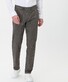 Brax Jonas Soft Luxury Cotton Twill Pants Anthracite Grey