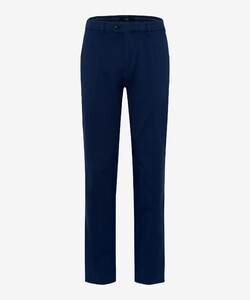 Brax Jörn Chino Flat-Front Uni Color Blue Planet Pants Navy