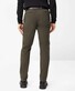 Brax Jörn Flat Front Cotton Subtle Thermo Concept Broek Donker Groen