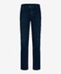 Brax Joshua Cotton Denim Flat-Front Jeans Dark Blue