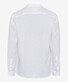 Brax Lars Stand-Up Collar Linen Shirt White