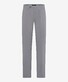 Brax Luis Lightweight Cotton Blend Subtle Stretch Broek Licht Grijs