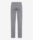 Brax Luis Lightweight Cotton Blend Subtle Stretch Pants Light Grey