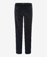 Brax Luis Pleated Corduroy Corduroy Trouser Navy