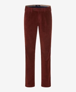 Brax Luis Pleated Corduroy Ribbroek Merlot