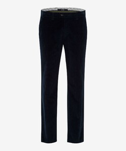 Brax Luis Soft Cotton Corduroy Subtle Flex Ribbroek Navy