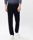 Brax Luis Soft Cotton Corduroy Subtle Flex Ribbroek Navy