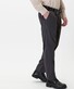 Brax Luis Thermo Cotton Flex Pleated Pants Anthracite Grey