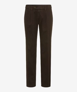 Brax Luis Uni Rich Comfortable Cotton Subtle Stretch Pants Daily Brown