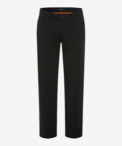 Brax Luke 5-Pocket Fine Smooth Jersey Broek Zwart