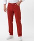 Brax Luke 5-Pocket Flex Highlight Pants Red Melange